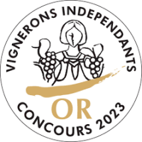 Concours des Vignerons Indépendants  2023 : Médaille d'Or sur millésime 2021